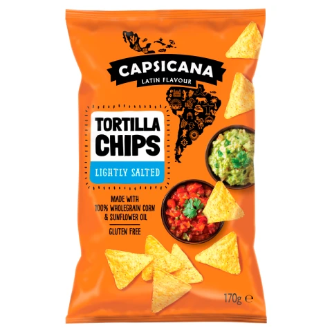 Capsicana Lightly Salted Tortilla Chips 170G