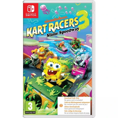 Game Mill Nickelodeon Kart Racers 3: Slime Speedway (Switch)