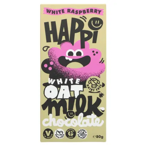 Happi White Chocolate & Raspberry - 80G