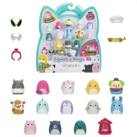 Squishalongs 14 Pack (Style 1) W2