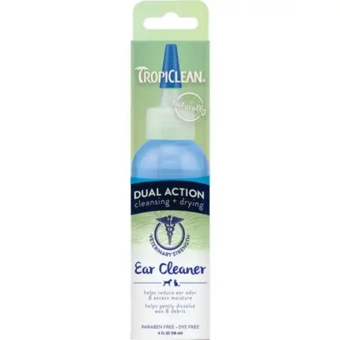 TropiClean Dual Action Ear Cleaner 118ml