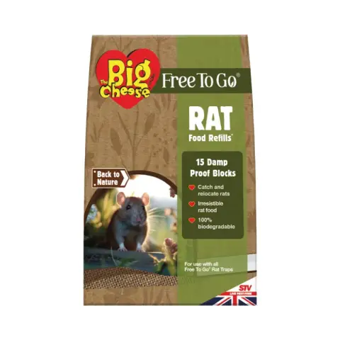 Big Cheese Rat Food Refill 200g