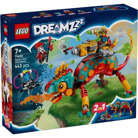 Lego - DREAMZzz - Mateo's Vuurkameleion (71492) / Bouw- en constructiespeelgoed