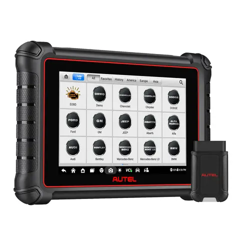 Autel MaxiCOM MK900-BT MK900BT Diagnostic Scanner Wireless DoIP /CAN Automotive Tools FD Scan Tool Active Test OE Full Diagnose