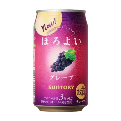 Suntory Horoyoi Grape Flavour 350ml