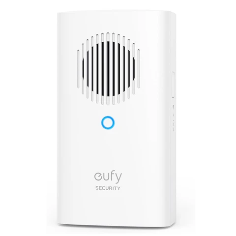 eufy Security Video-Türklingel Zusatz-Klingel, Drahtlose Innenklingel, Benötigt Video-Türklingel E340, Verzögerungsfrei, Einstellbare Lautstärke, 8 Attraktive Melodien, Kostenfreie Nutzung