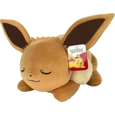 Pokemon Slaapknuffel Eevee - 45 cm, Bruin