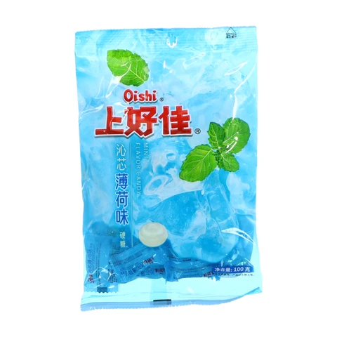 Oishi  Hartkandy (Minze) 100 g