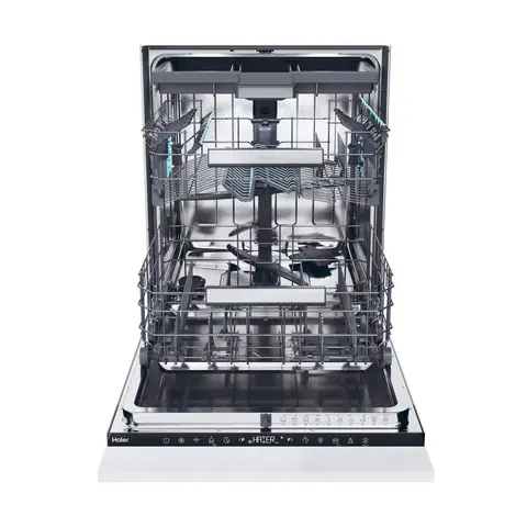 Haier XS 6B4S3FSB-80 Washlens Plus Series 4 Integrated Dishwasher 16 Place Settings - B Rated
