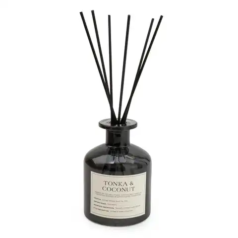 Candlelight Diffuser Apothecary Tonka & Coconut Black 250ml