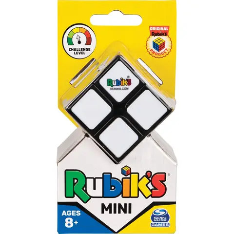 Rubik's Cube Mini 2x2 Pocket Editie Puzzel Speelgoed - Kleurcombinatie Uitdaging
