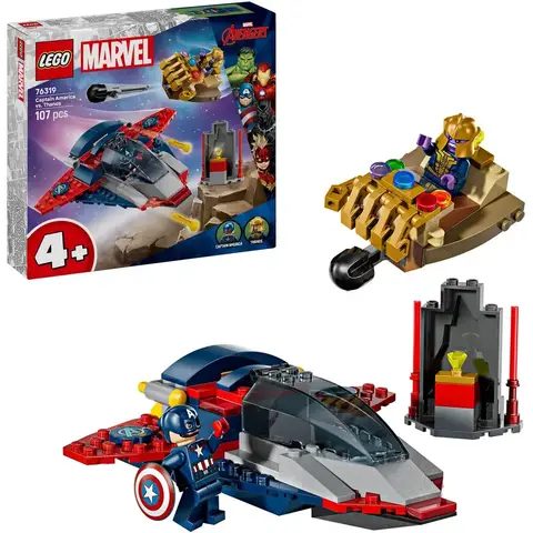 LEGO Marvel Super Heroes 76319 Captain America gegen Thanos