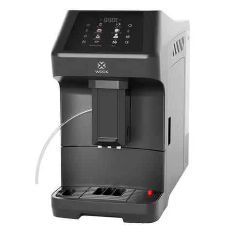 WOOX Machine à café 1 450 W 1,5 L, 6 fonctions de café, volume de café réglable, nettoyage automatique