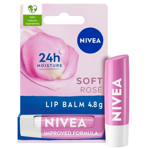 NIVEA Soft Rose Lippenbalsem 4g