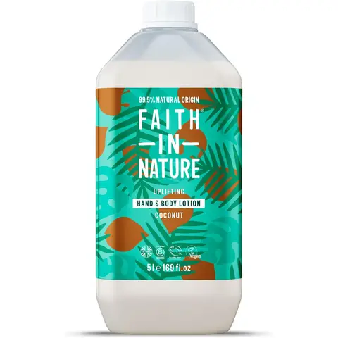 Faith In Nature Hand & Body Lotion Coconut 5L
