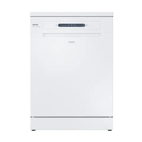 Candy RapidÓ Freestanding Dishwasher 13 Place Settings – White | C Energy Rated | Speed-Drive Inverter Motor | 49' Rapid Cycle (CF 3C9E0W-80)
