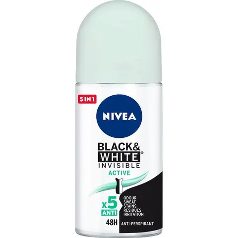 Nivea Deo Roll-on Invisible Black & White Original 50 ml