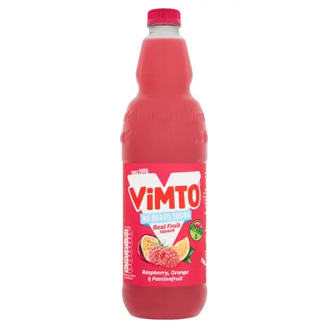 Vimto Squash Remix Raspberry, Orange & Passionfruit 1L
