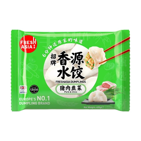 Freshasia Raviolis chinois au porc et à la ciboulette - 420 g