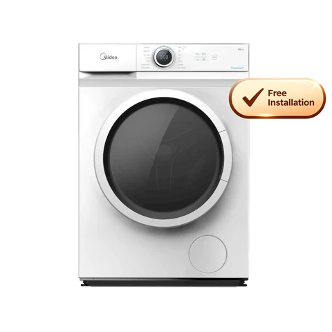 Midea MF100W70 7kg 1200 Spin Washing Machine , White, D Rated