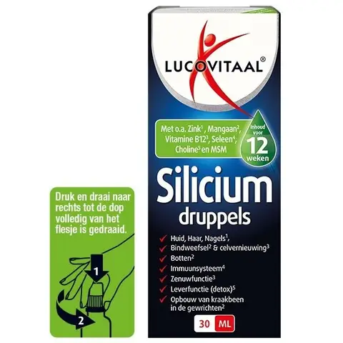 Lucovitaal Silicium druppels 30 ml