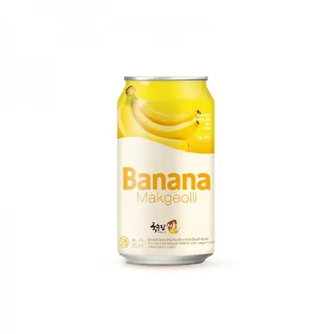 KSD Reis-Makgeolli Banane, 350-ml-Dose (Alk. 3 % vol)