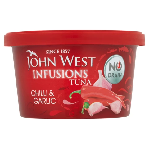 John West Tuna Infusions Chilli & Garlic 80g