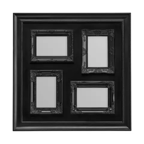 Maison by Premier Photo Frame Maren 4 Photo Collage Black