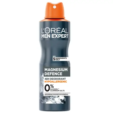 L'Oréal Men Expert Magnesium Defence Hypoallergenic Deodorant 250ml