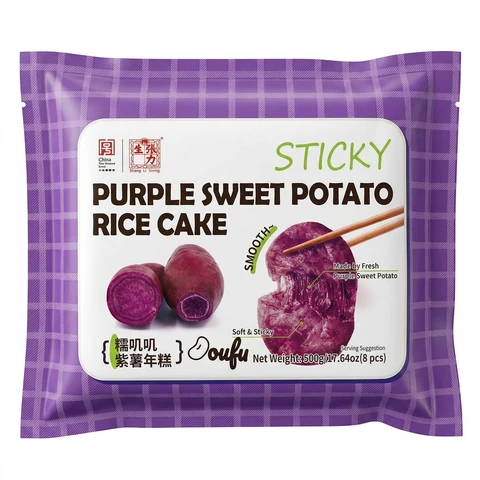 Chang Li Sheng Sticky Purple Potato Rice Cake 500g