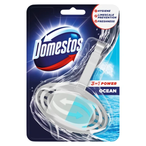 Domestos 3 in 1 Power Toilet Block Ocean 35 g 
