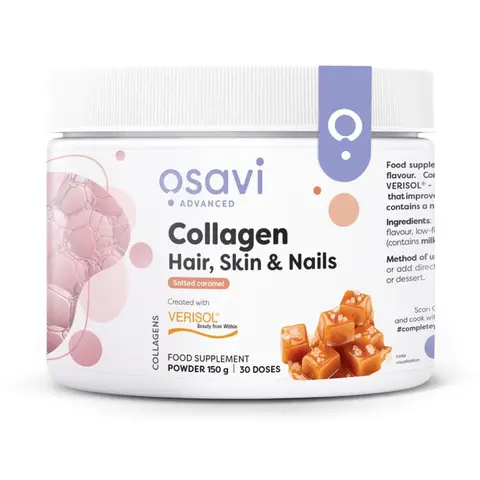 Osavi Collagen Peptides (Hair, Skin & Nails), Salted Caramel - 150g