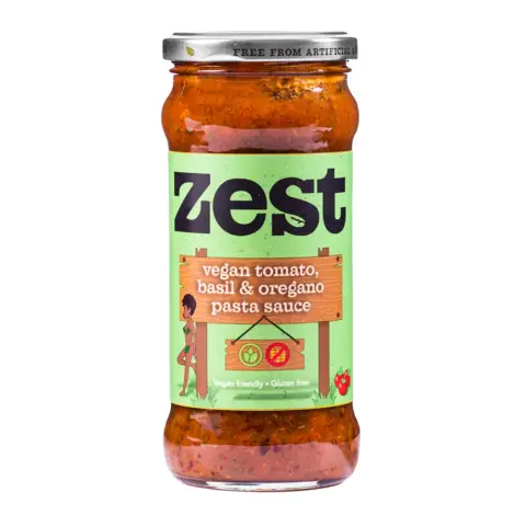 Zest Basil & Oregano Pasta Sauce - 340G
