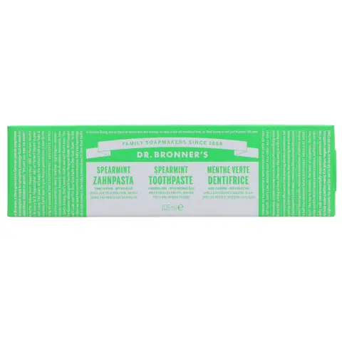 Dr Bronner's Spearmint Toothpaste