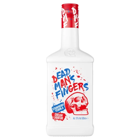 Dead Man's Fingers Strawberry Tequila Cream Liqueur 50cl