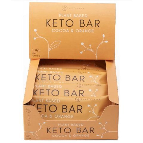 Keto Hana Cocoa & Orange Keto Bar 40g