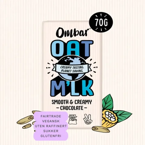Ombar Chocolate Smooth & Creamy - 70G