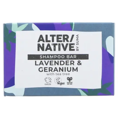 Alter/native By Suma Shampoo Bar-Lavender&Geranium
