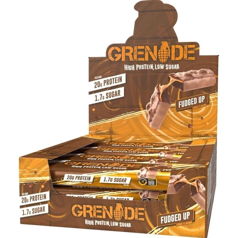 Grenade Protein Bars Fudged up 720 grams (12 bars)