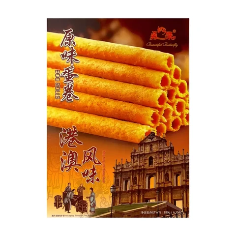 Meidie Original Flavor Egg Rolls Box 180g