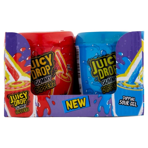 Juicy Drop Gummy Dipperz 96g