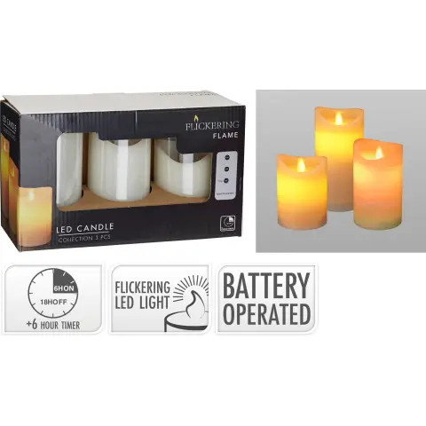 LED CANDLE SWING FLAME S3