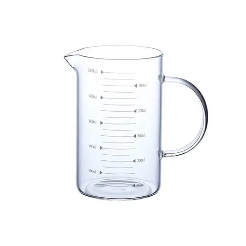 BJ 1000ml Borosilicate Glass Measuring Cup