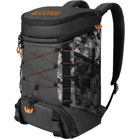 OutdoorMaster Cooler Backpack 26L Black