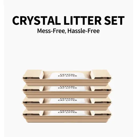 PETKIT Litière intelligente à cristaux avec capteur d’urine