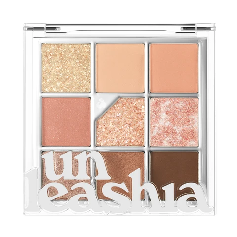 Unleashia Glitterpedia Eye Palette No.3 All of Coralpink