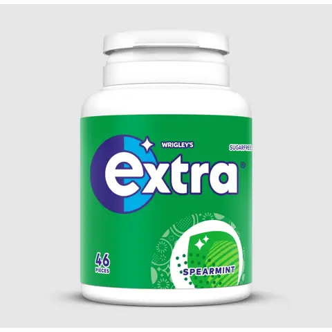 Extra Spearmint Bottle 46 Pieces