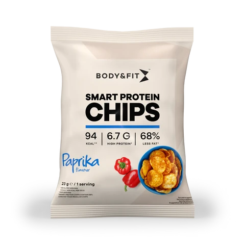 Body&Fit Smart Chips Paprika 276 gram (12 zakjes)