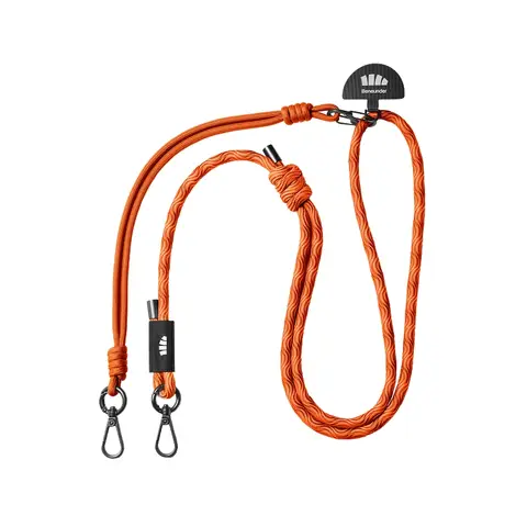 Beneunder LC376, Long Adjustable Phone Lanyard, Orange