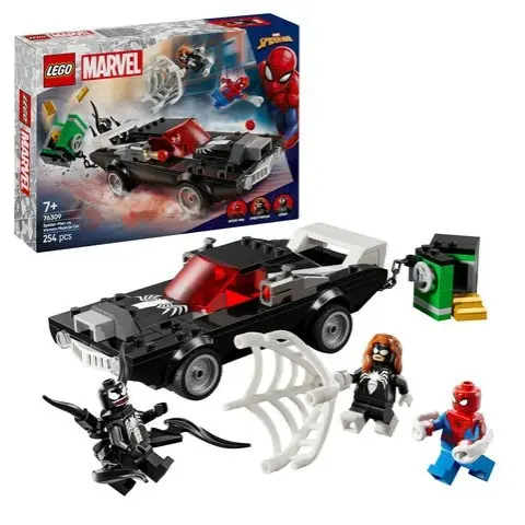 LEGO Marvel 76309 Spider-Man vs. Venom Voiture Muscle Set